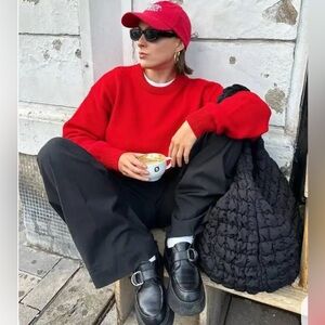 Levi's Vibrant Red Women's Sweater